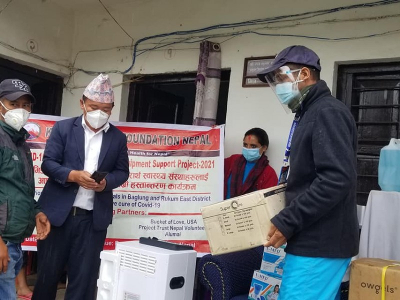 रुकुम पूर्वलाई कर्माफ्लाइट्सको सहयोग